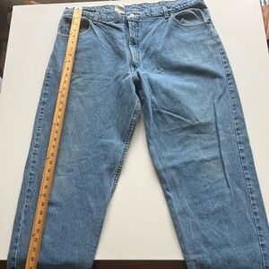 EUC Carhartt Jeans Mens 42x32 Sraight Pockets Loose Original (C3)